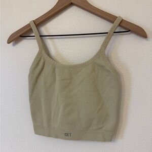 SET Active Oatmilk Sculptflex Tank